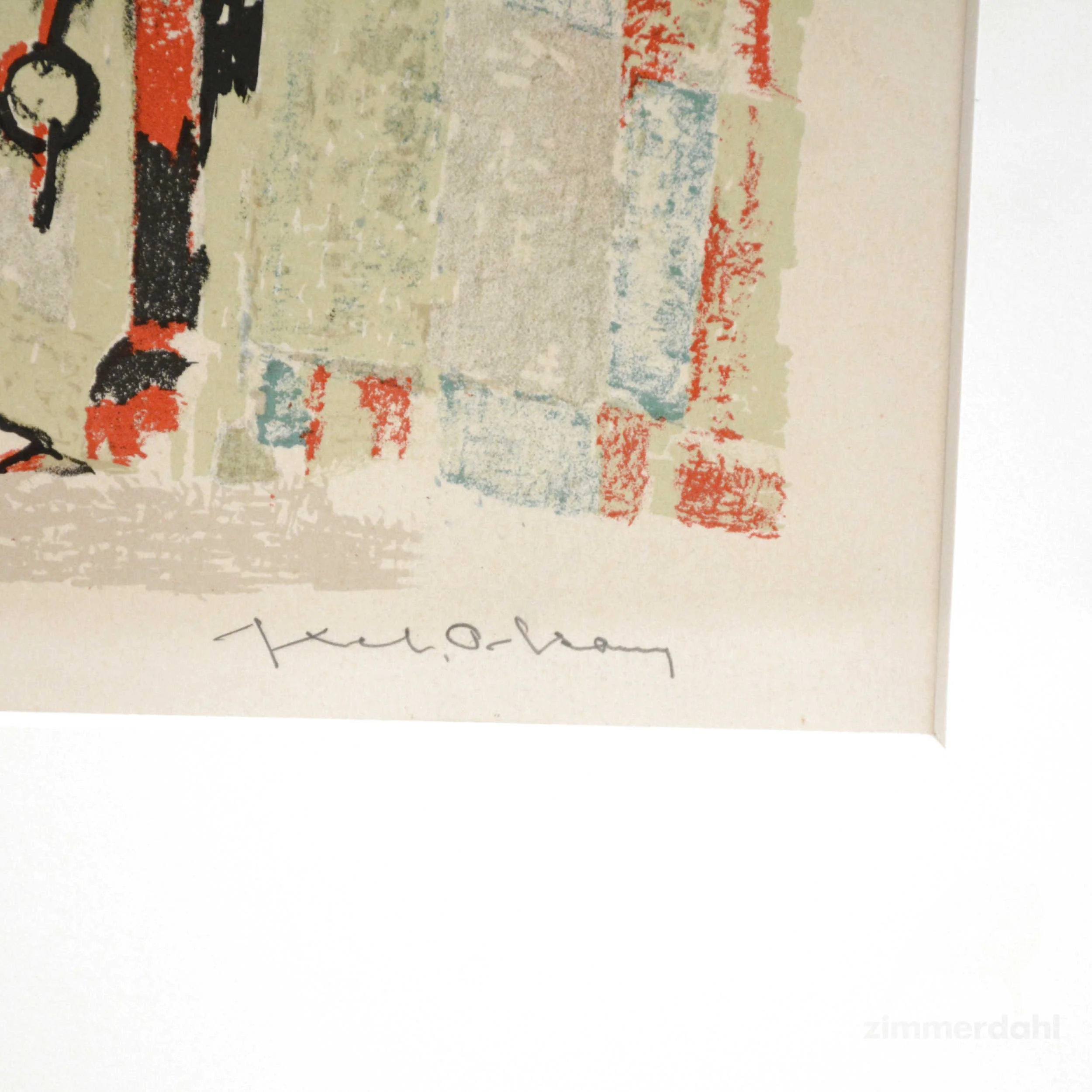 Litograph by Axel Olson, Sweden — Scandinavian Timeless.Design